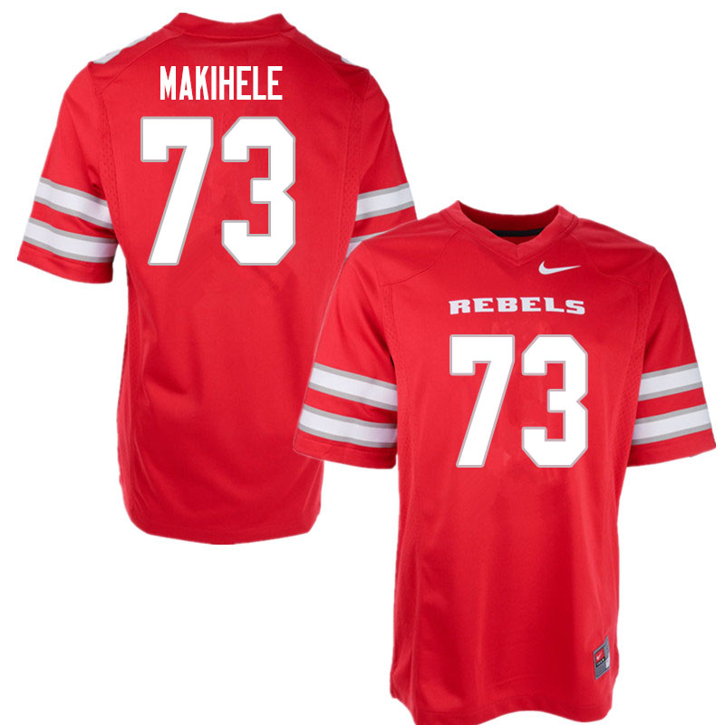 Men #73 Alani Makihele UNLV Rebels College Football Jerseys Sale-Red - Click Image to Close